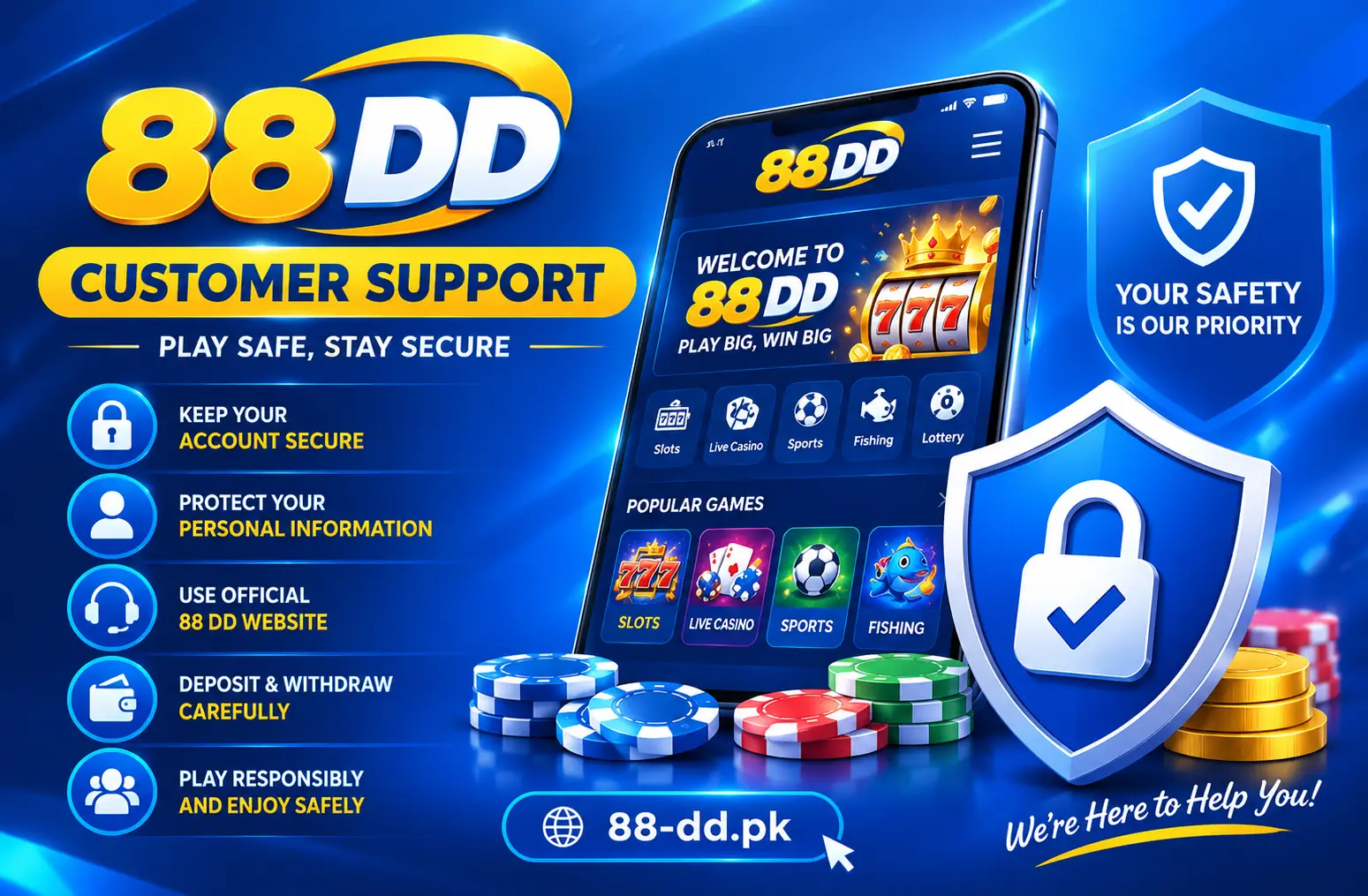 88 DD Customer Support